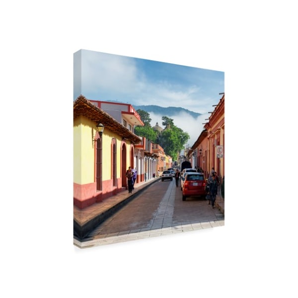 Philippe Hugonnard 'Viva Mexico 3 Morning In San Cristobal De Las Casas II' Canvas Art,35x35